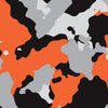 Tactical Cumulus XL Orange Tiger Camo Gun Skin Vinyl Wrap