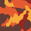 Handgun Erratic Autumn Camo Gun Skin Vinyl Wrap