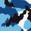 Handgun Erratic Baby Blue Camo Gun Skin Vinyl Wrap