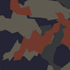 Handgun Erratic Blue Copper Camo Gun Skin Vinyl Wrap