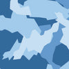 Handgun Erratic Cool Blue Camo Gun Skin Vinyl Wrap