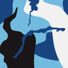 AR-15 Ragged Baby Blue Camo Gun Skin Vinyl Wrap
