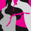AR-15 Ragged Magenta Tiger Camo Gun Skin Vinyl Wrap