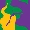 AR-15 Ragged XL Mardi Gras Camo Gun Skin Vinyl Wrap