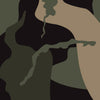 AR-15 Ragged Militant Green Camo Gun Skin Vinyl Wrap
