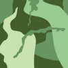 AR-15 Ragged XL Pistachio Camo Gun Skin Vinyl Wrap