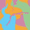 AR-15 Ragged XL Sherbert Camo Gun Skin Vinyl Wrap