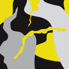 AR-15 Ragged Yellow Tiger Camo Gun Skin Vinyl Wrap