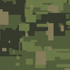 Digital Army Green Camo Vinyl Wrap