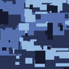 Digital Blue Urban Night Camo Vinyl Wrap