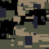 Digital Militant Blue Camo Vinyl Wrap