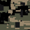 Digital Militant Charcoal Camo Vinyl Wrap