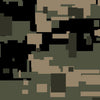 Digital Militant Green Camo Vinyl Wrap