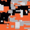 Digital Orange Tiger Camo Vinyl Wrap