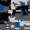 Digital Urban Blue Camo Vinyl Wrap