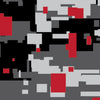 Digital Urban Red Camo Vinyl Wrap
