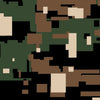 Digital Woodland Camo Vinyl Wrap