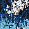 Pasted Baby Blue Camo Vinyl Wrap