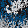 Pasted Blue Tiger Camo Vinyl Wrap