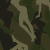 Silhouette Seductive Green Camo Vinyl Wrap