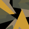 Shattered Militant Yellow Camo Car Interior Skin