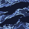 AR-15 Vietnam Tiger Stripe Blue Urban Night Camo Gun Skin Vinyl Wrap