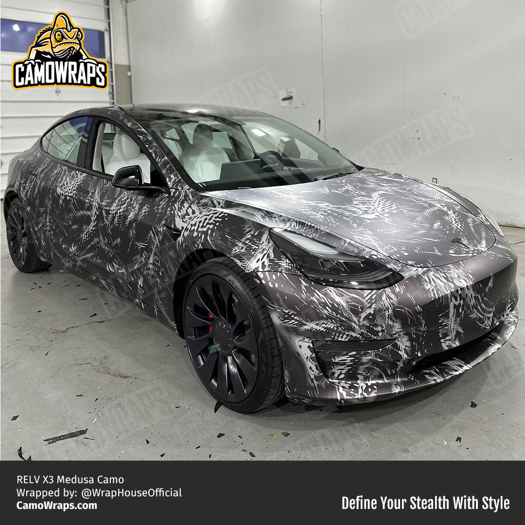 relv camo tesla wrap