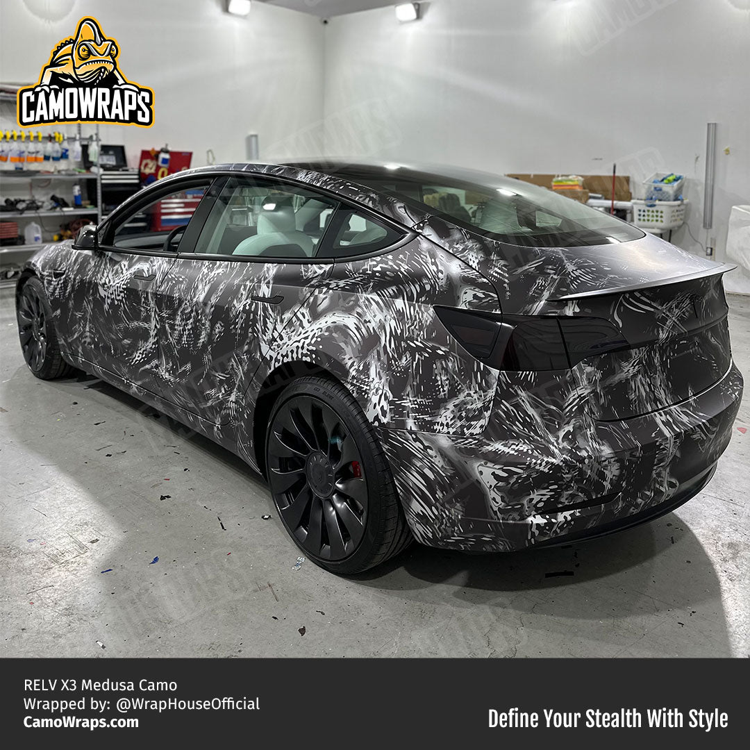 relv camo tesla wrap