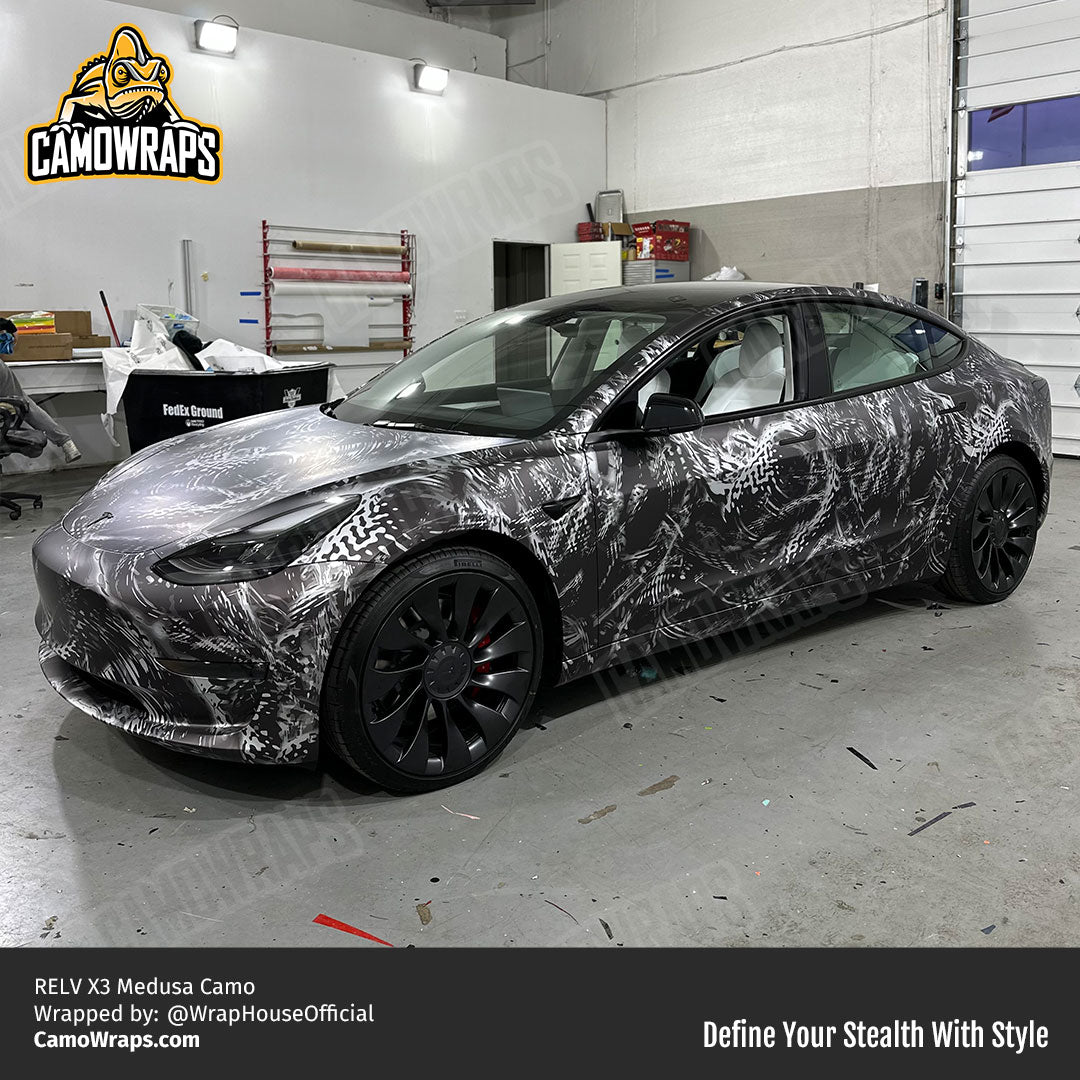 relv camo tesla wrap