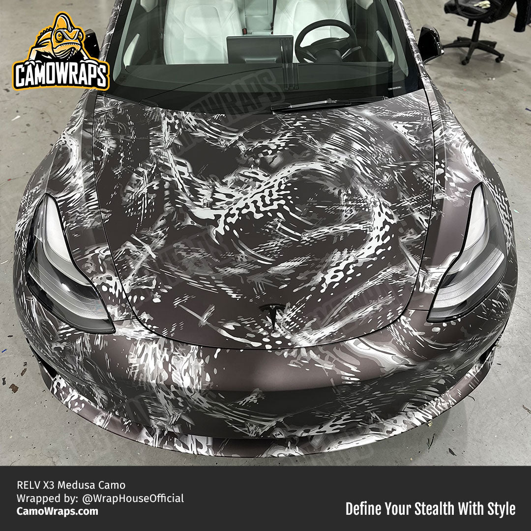 relv camo tesla wrap
