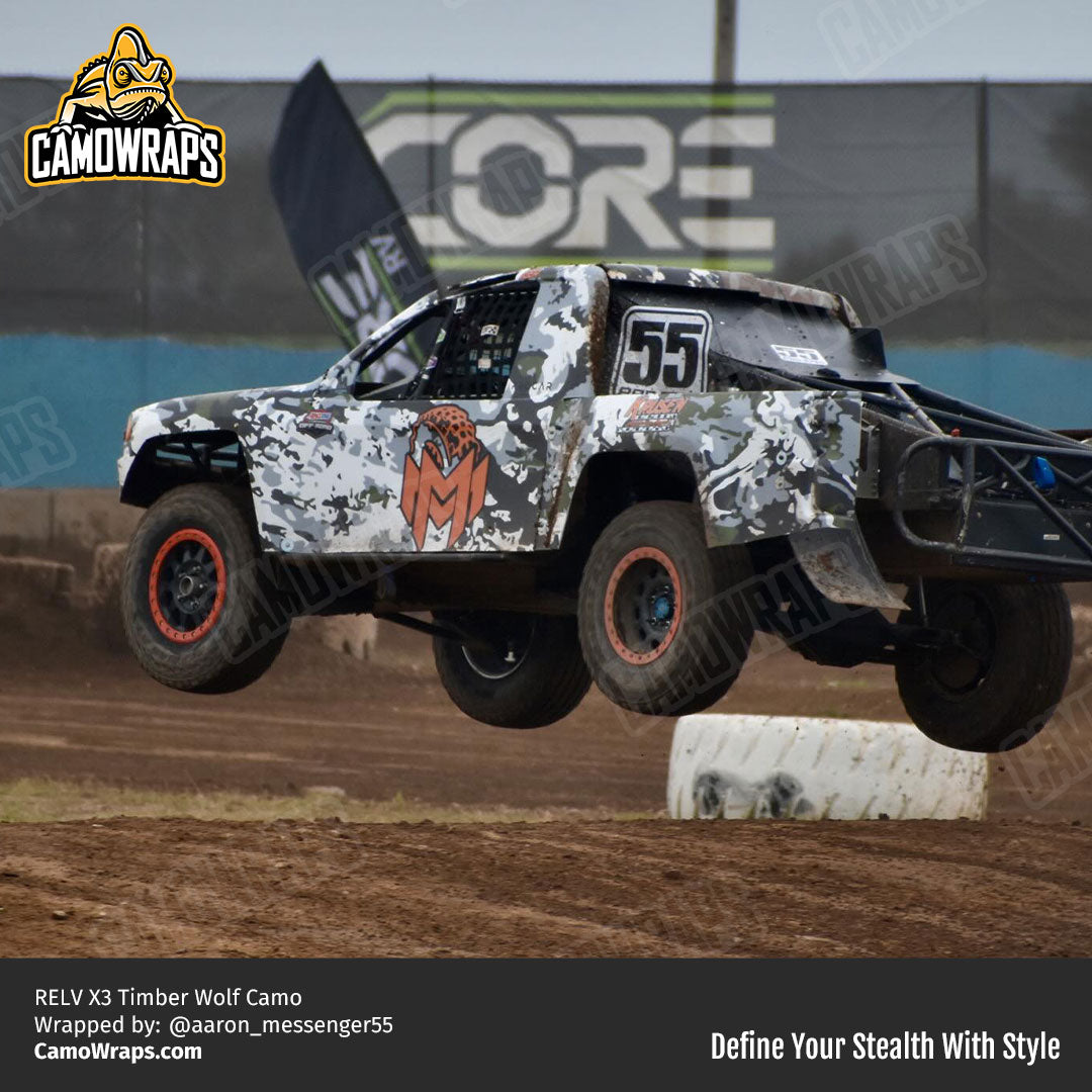 relv camo truck wrap