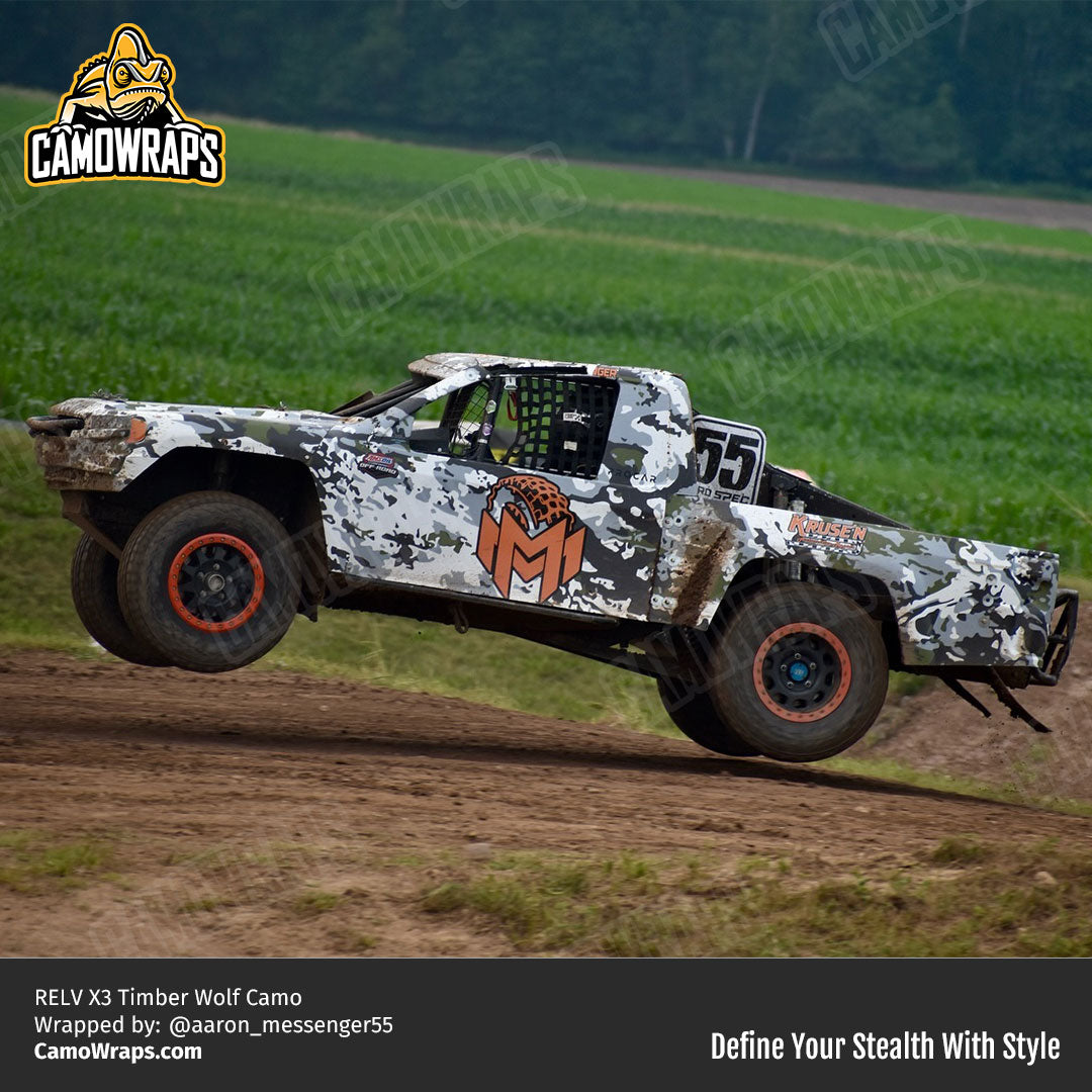 relv camo truck wrap