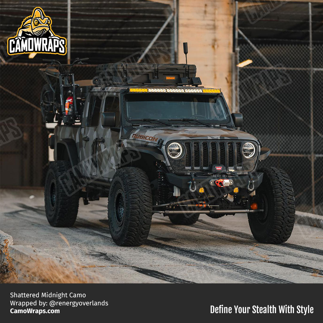 shattered camo jeep wrap