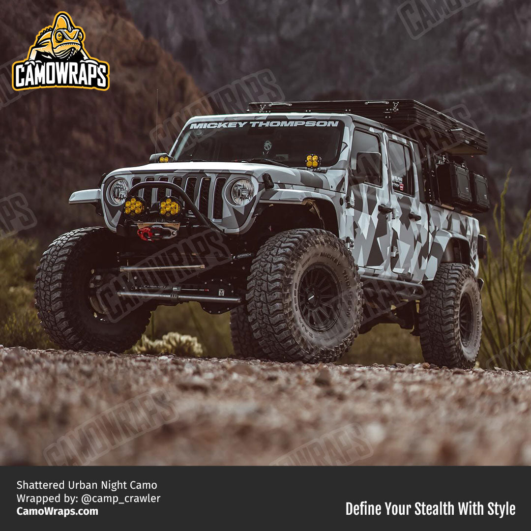 shattered camo jeep wrap