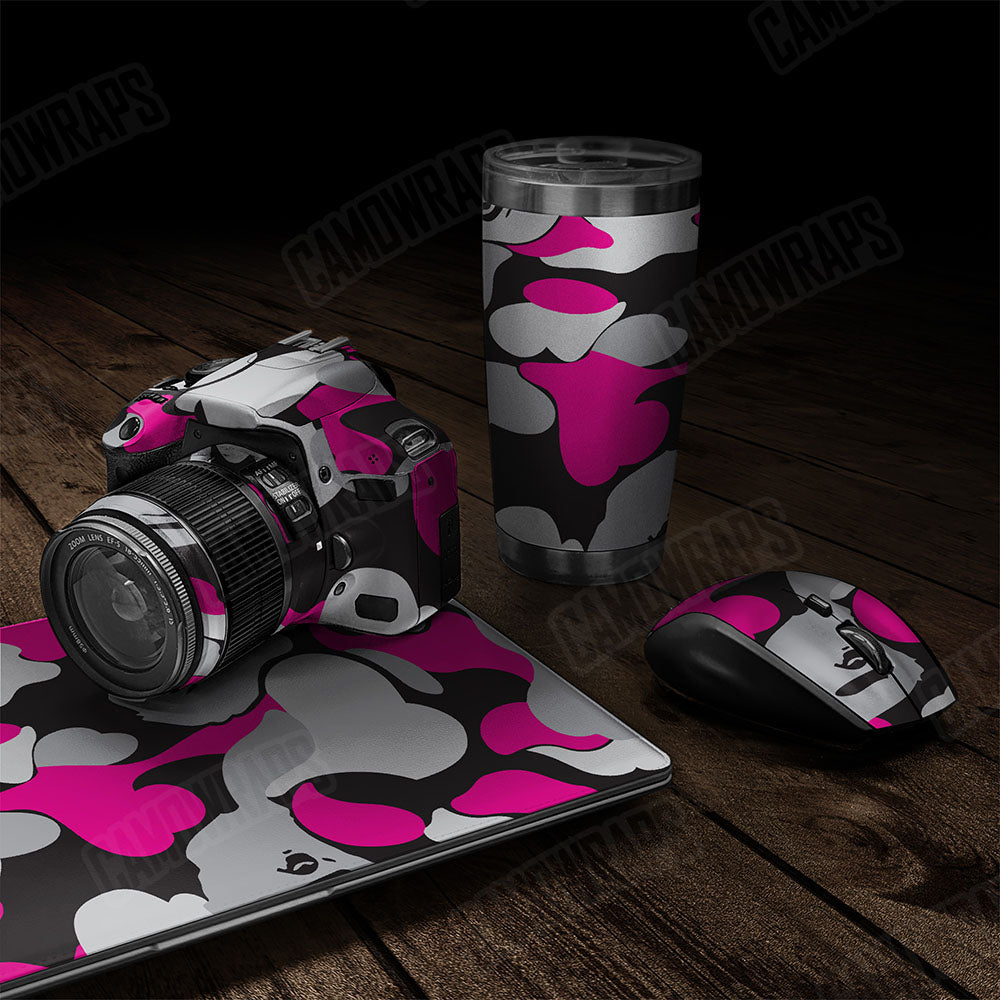Bape Magenta Tiger Gear Skin Vinyl Wrap