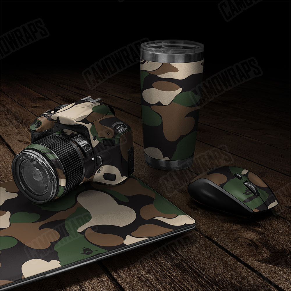 Bape Woodland Gear Skin Vinyl Wrap