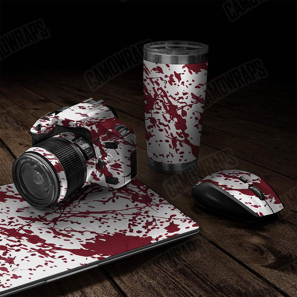 Bloodbath White Gear Skin Vinyl Wrap