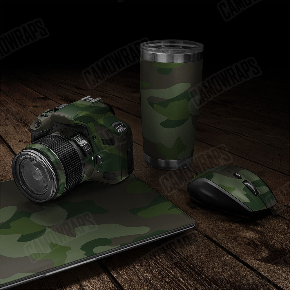 Classic Army Dark Green Gear Skin Vinyl Wrap