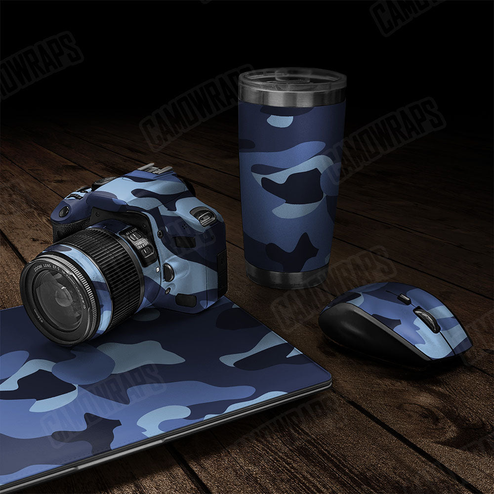 Classic Blue Urban Night Gear Skin Vinyl Wrap