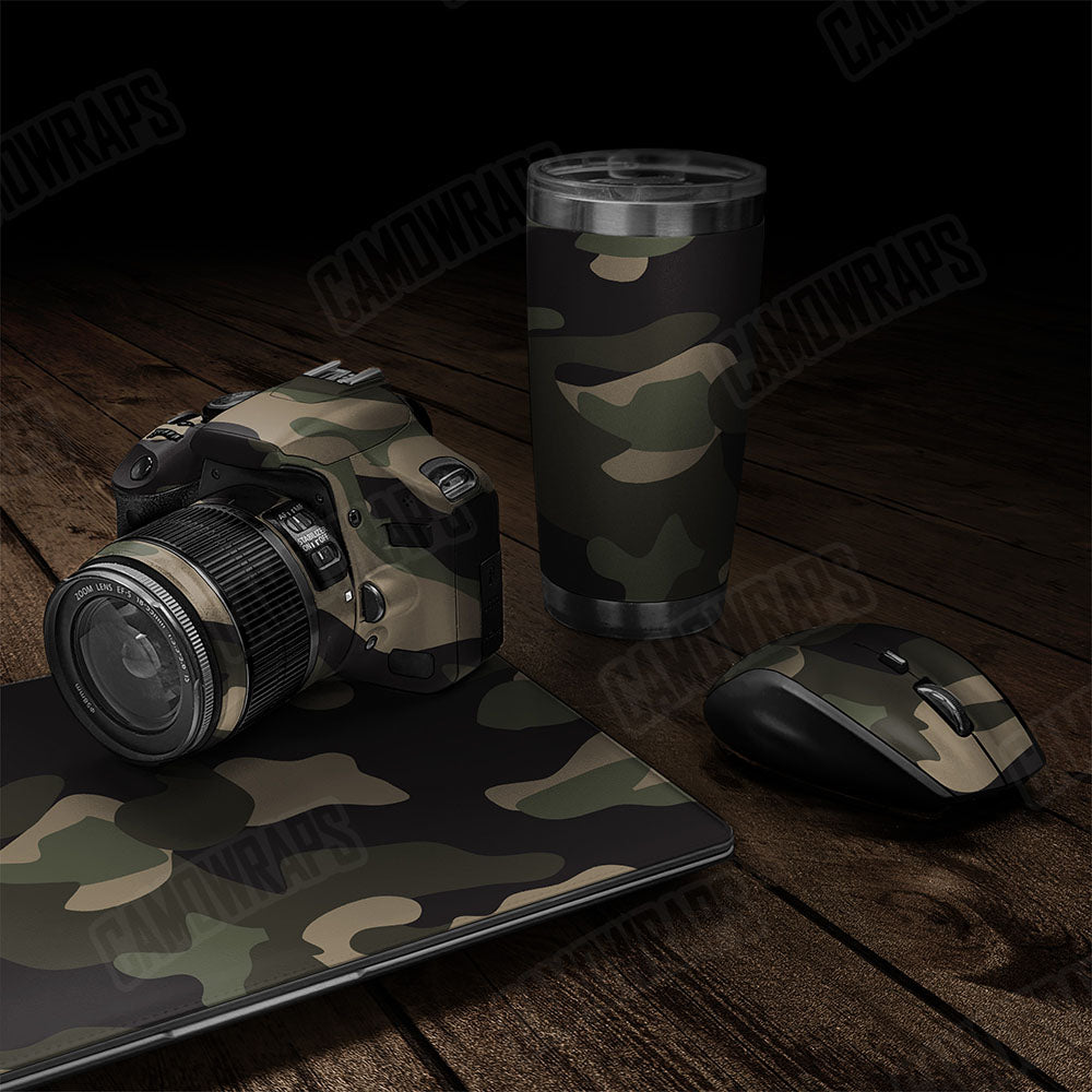Classic Militant Green Gear Skin Vinyl Wrap
