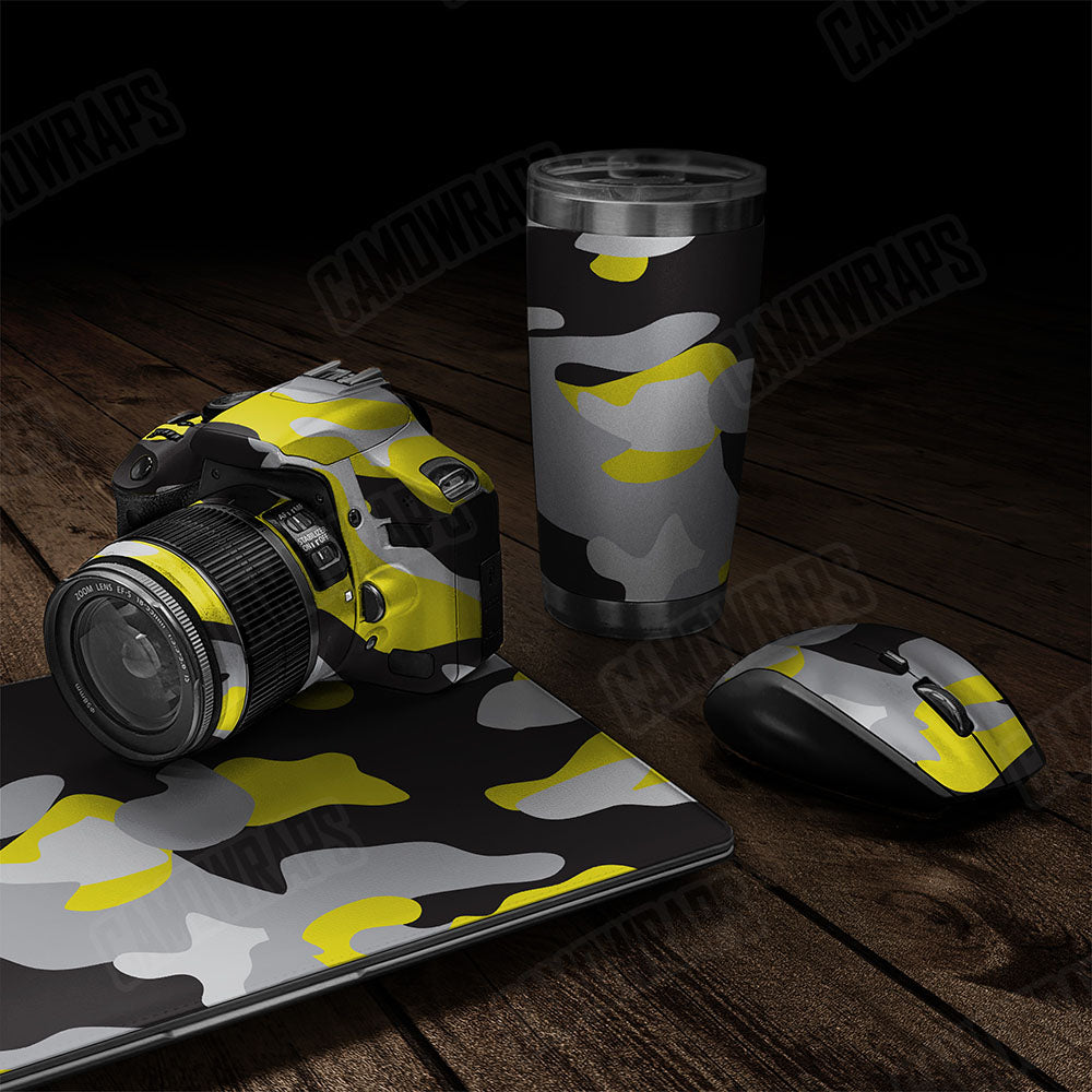 Classic Yellow Tiger Gear Skin Vinyl Wrap