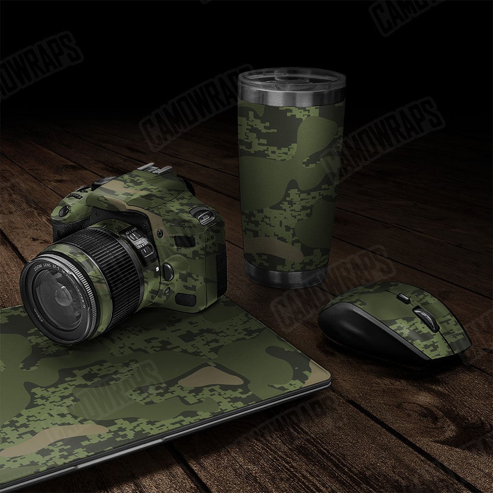 Compound Army Green Gear Skin Vinyl Wrap