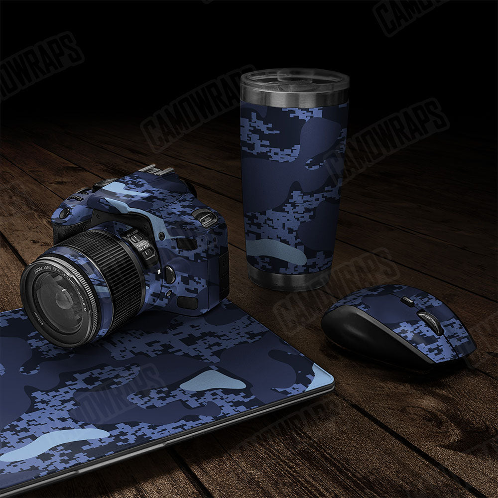 Compound Blue Urban Night Gear Skin Vinyl Wrap