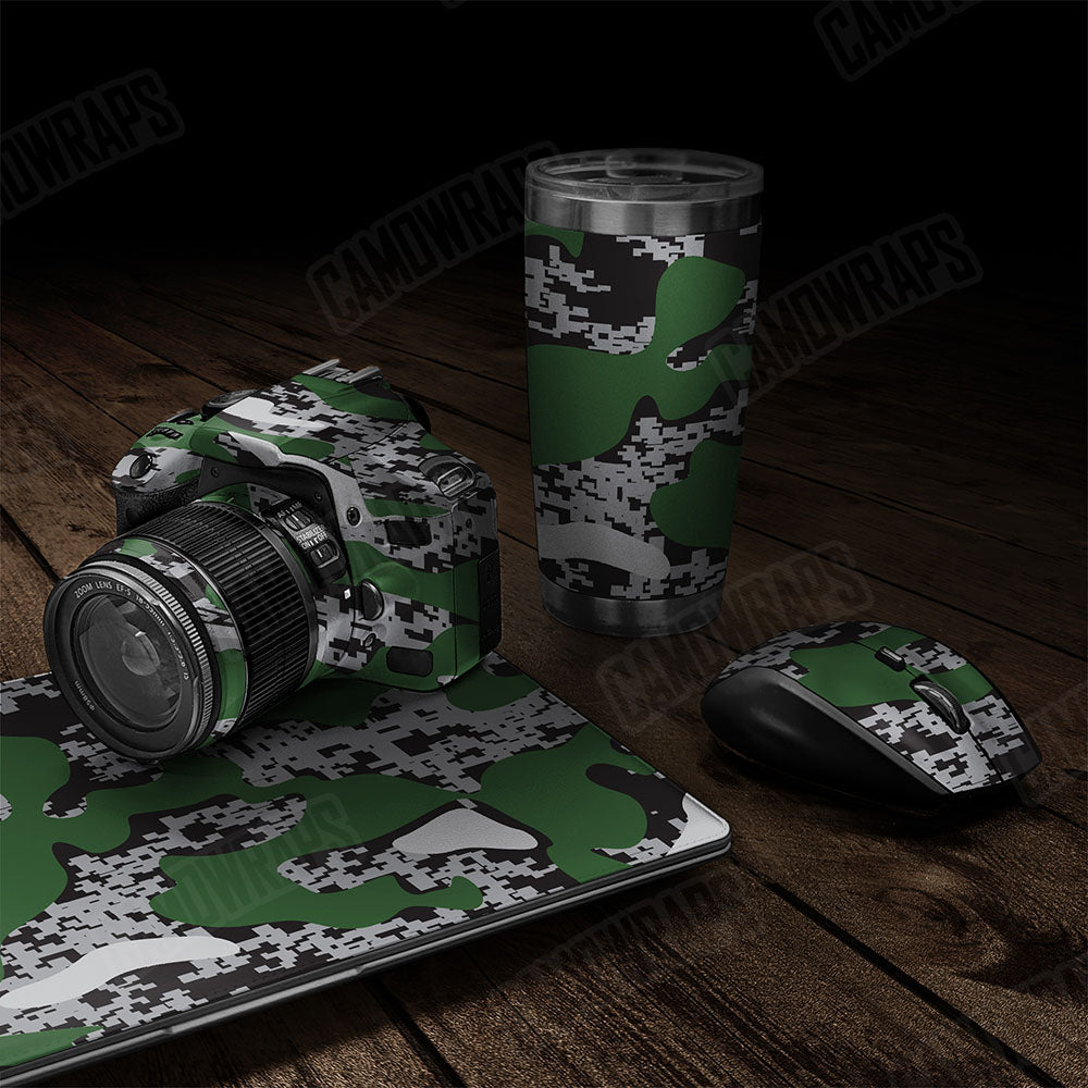 Compound Green Tiger Gear Skin Vinyl Wrap
