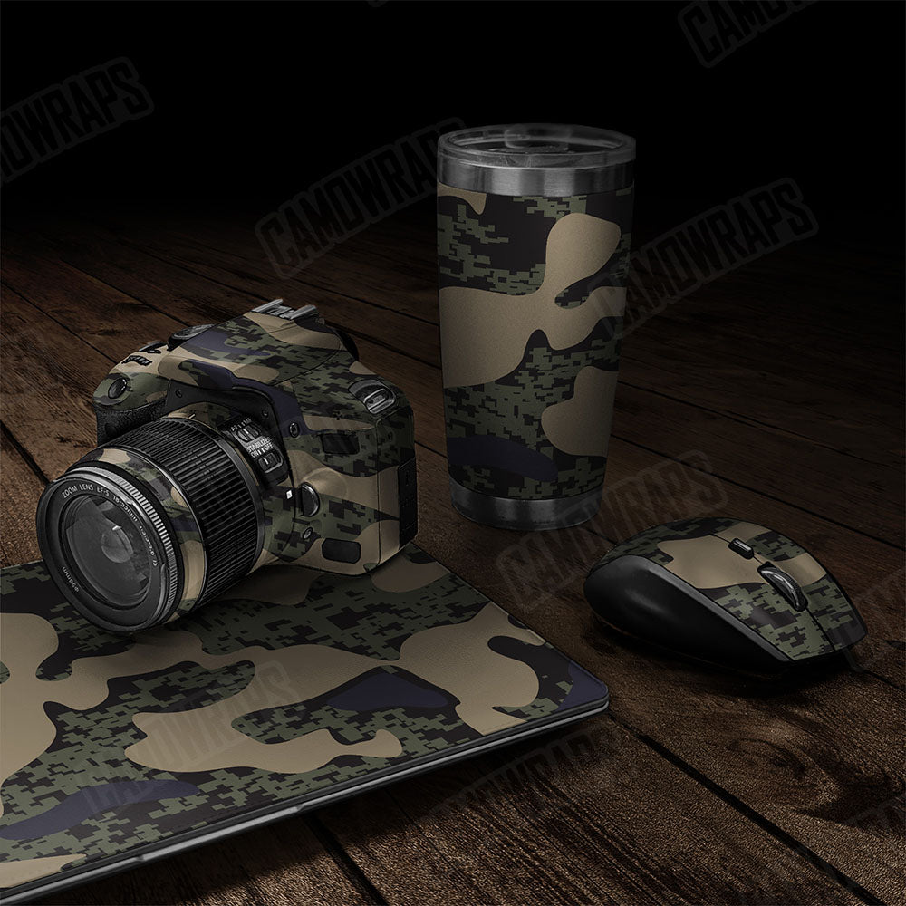 Compound Militant Blue Gear Skin Vinyl Wrap