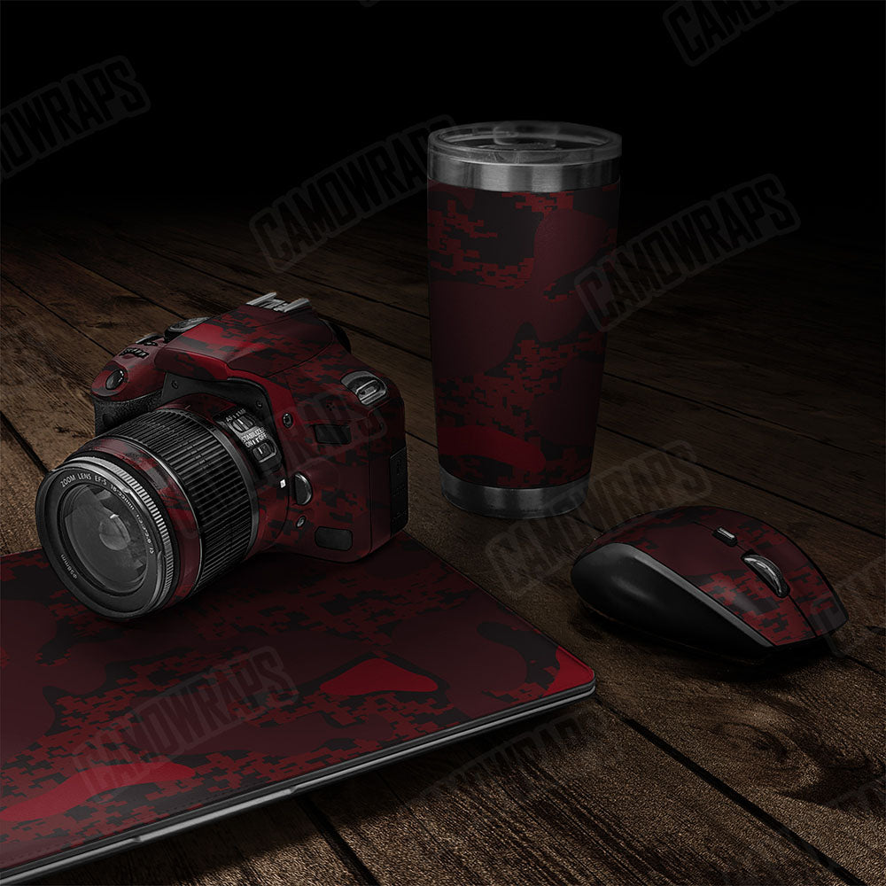 Compound Vampire Red Gear Skin Vinyl Wrap