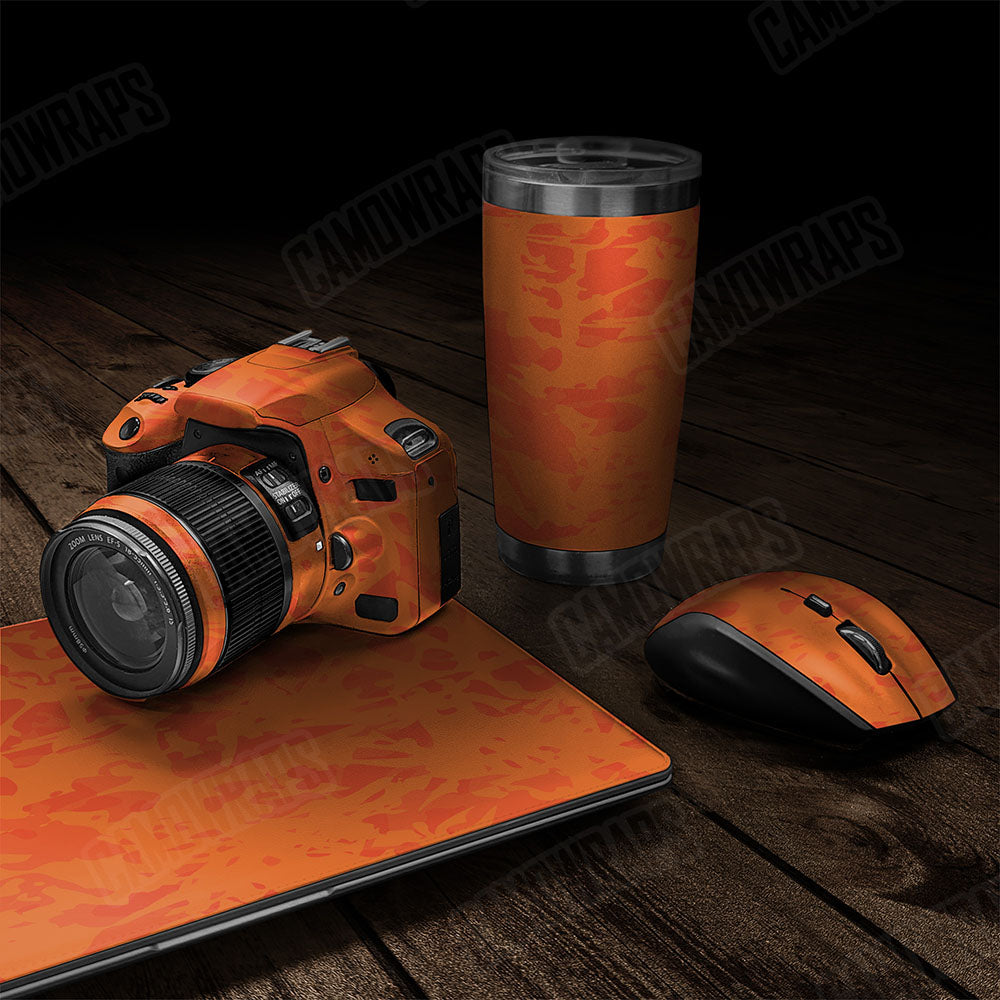 Crystal Elite Orange Gear Skin Vinyl Wrap