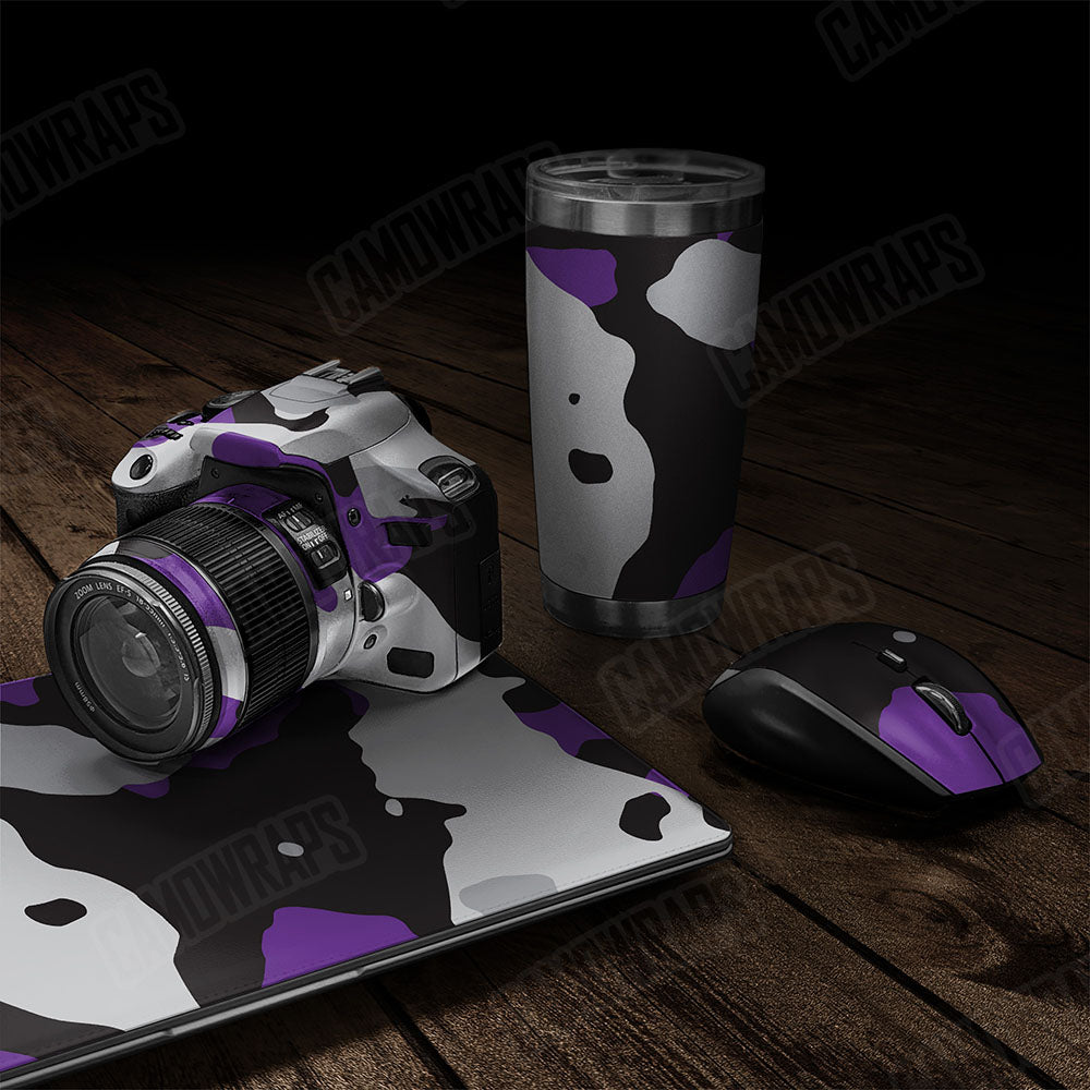 Cumulus Purple Tiger Gear Skin Vinyl Wrap