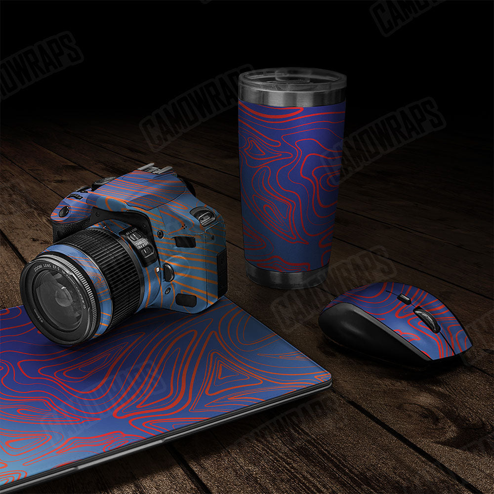Damascus Fire And Ice Gear Skin Vinyl Wrap