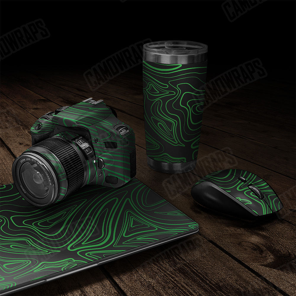 Damascus Green Gear Skin Vinyl Wrap